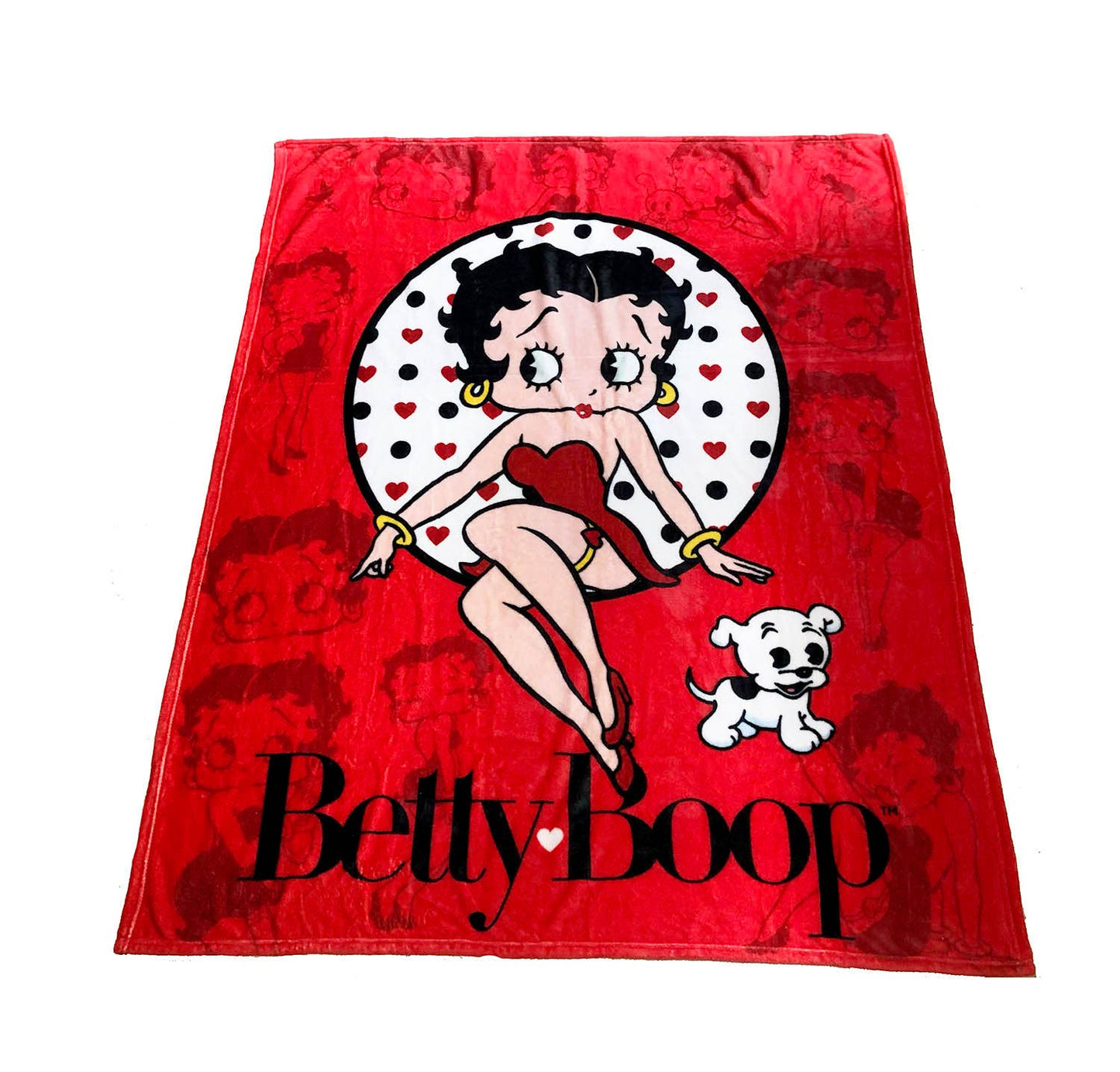 Betty Boop Throw Blanket - Silhouettes - BB6402