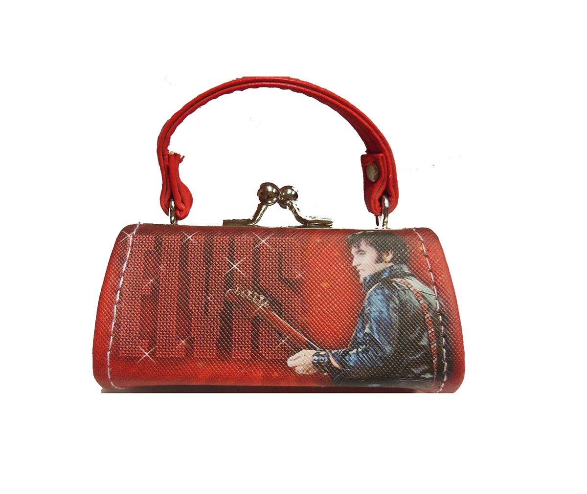 Elvis Red 68 comeback Mini coin Purse E8846