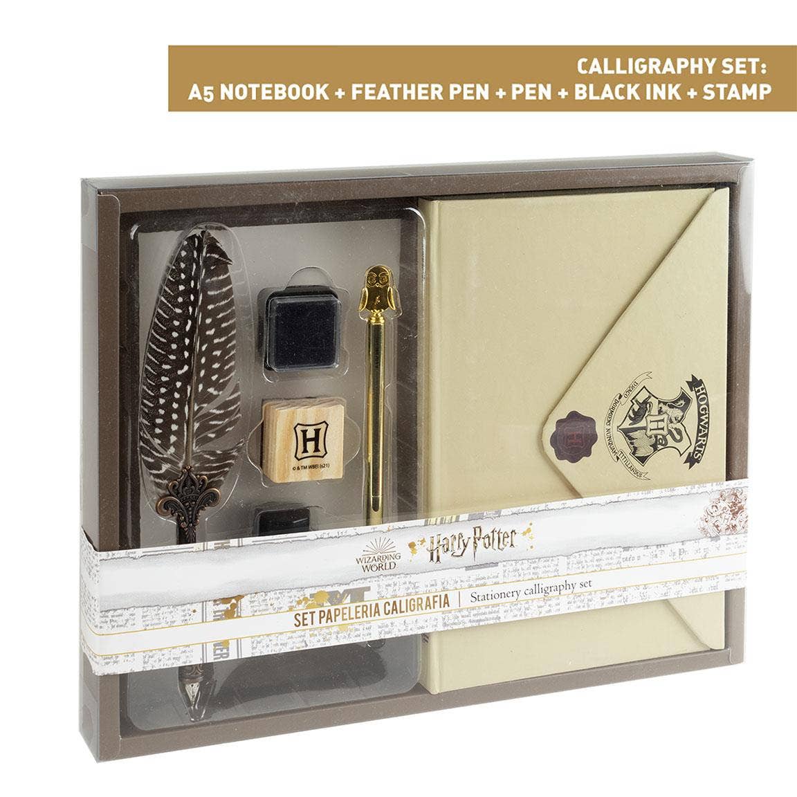 HARRY POTTER CALLIGRAPHY STATIONERY SET - 3662
