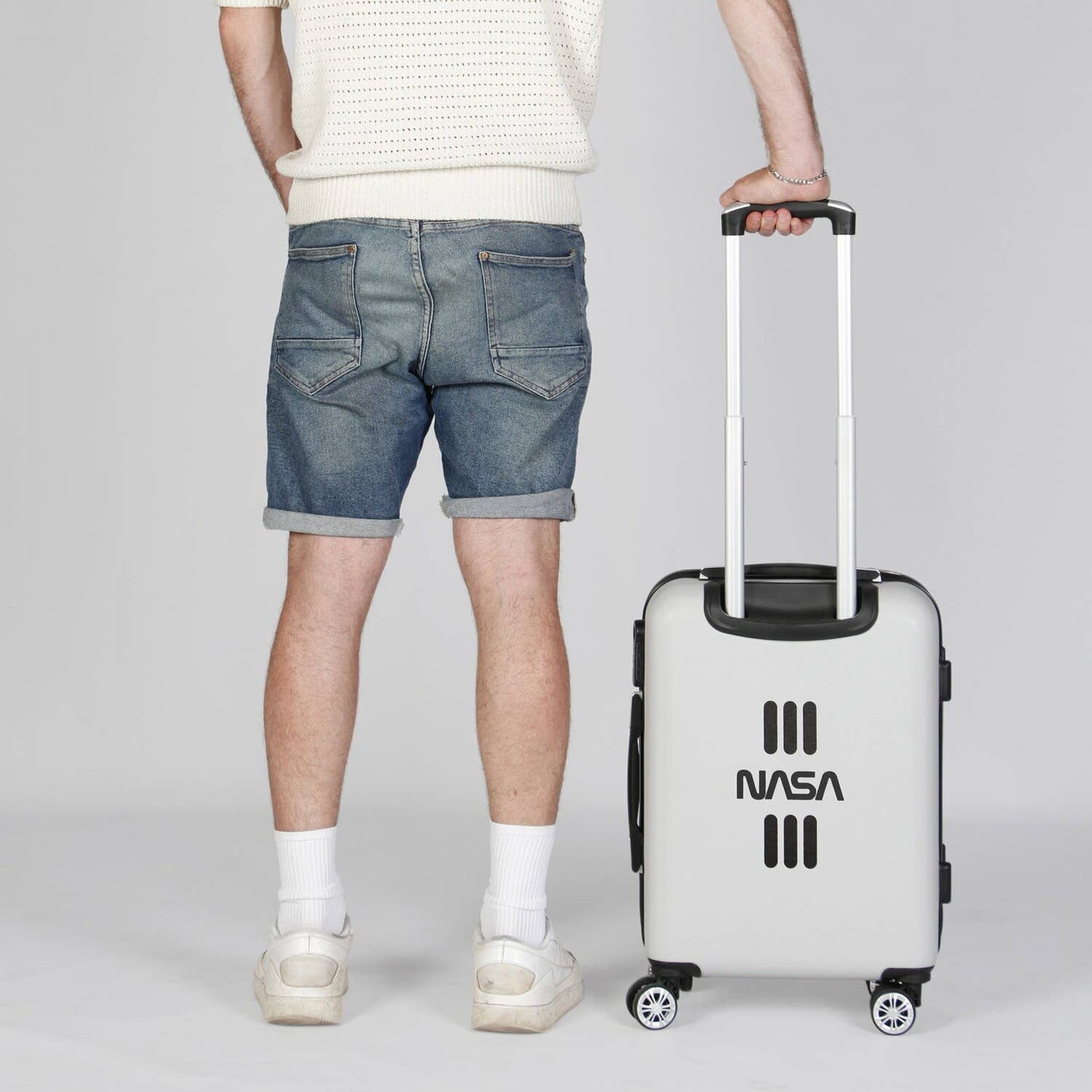 NASA Spaceship-ABS 4-Wheel Cabin Suitcase