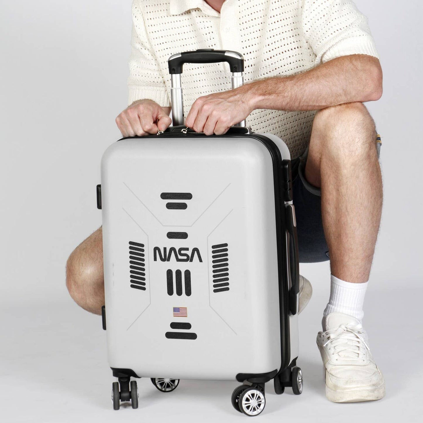 NASA Spaceship-ABS 4-Wheel Cabin Suitcase