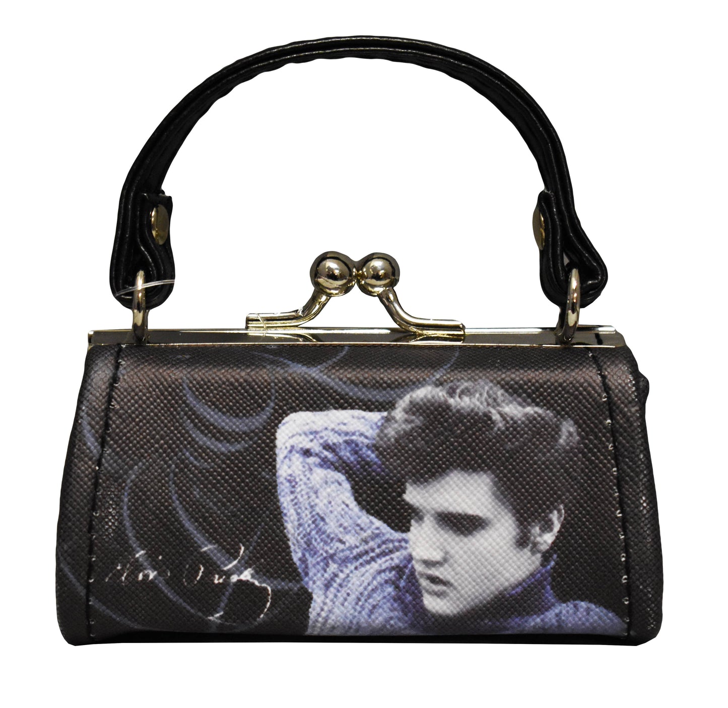Elvis Mini Purse - Blue Sweater E8844