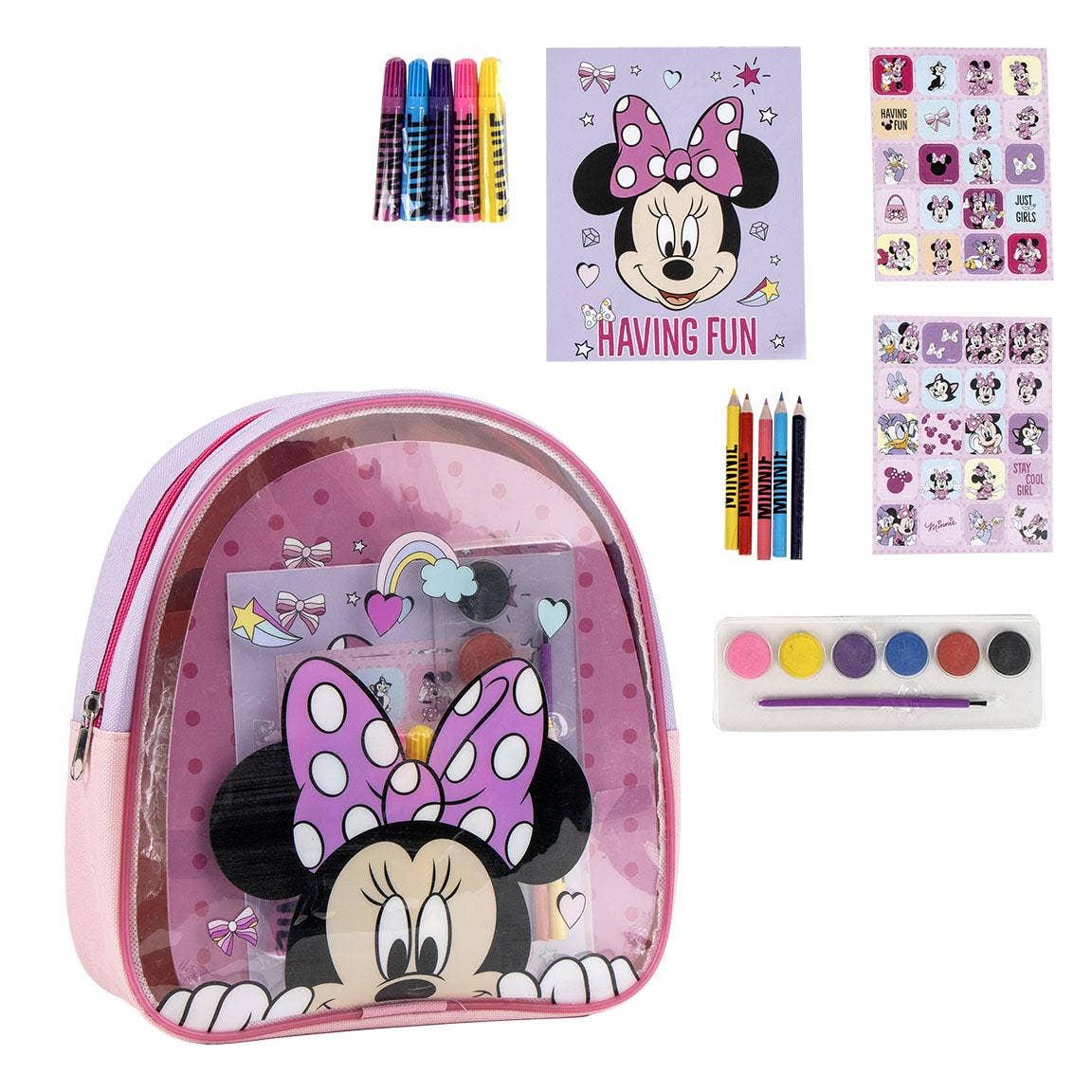 COLORABLE MINNIE BACKPACK - 1592