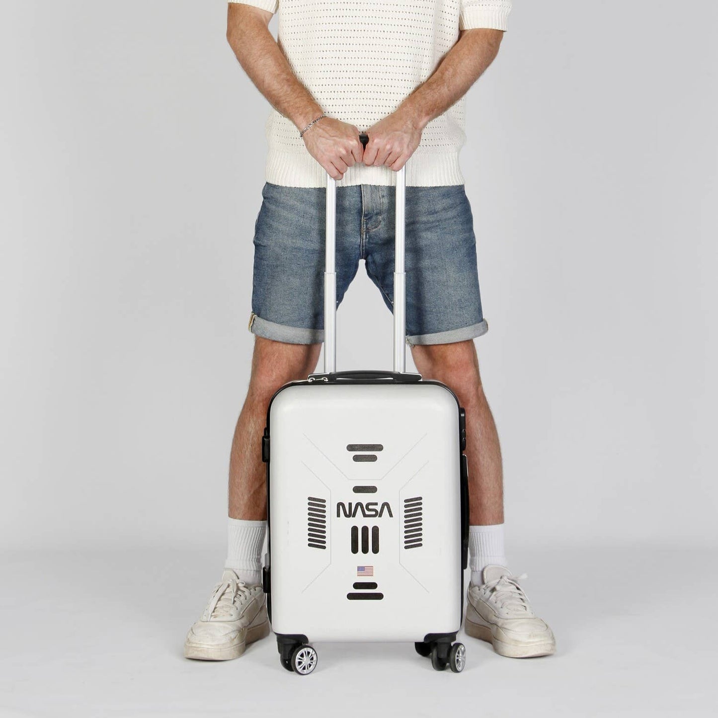 NASA Spaceship-ABS 4-Wheel Cabin Suitcase