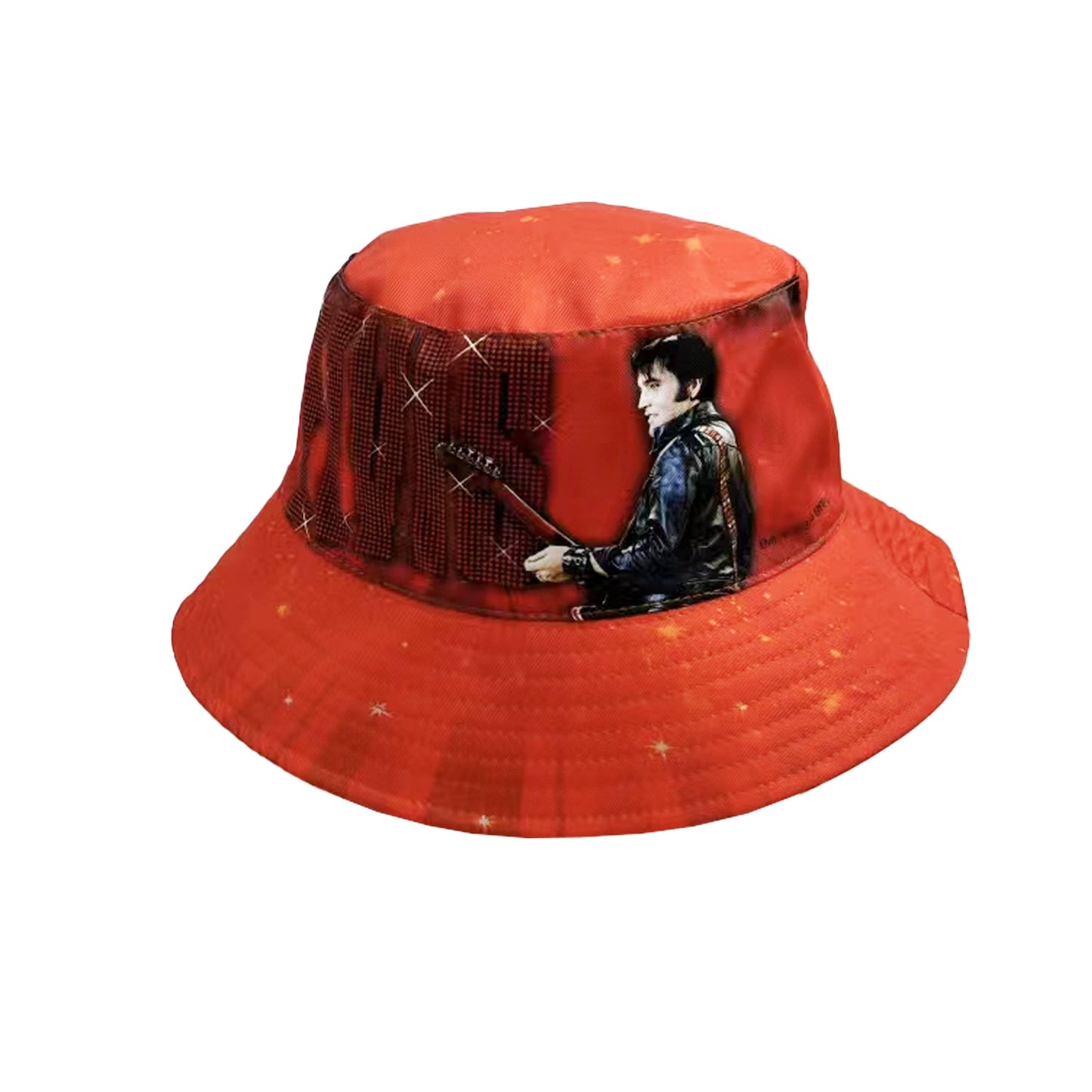 Elvis Bucket Hat - Reversible - '68 Name In Lights E9069