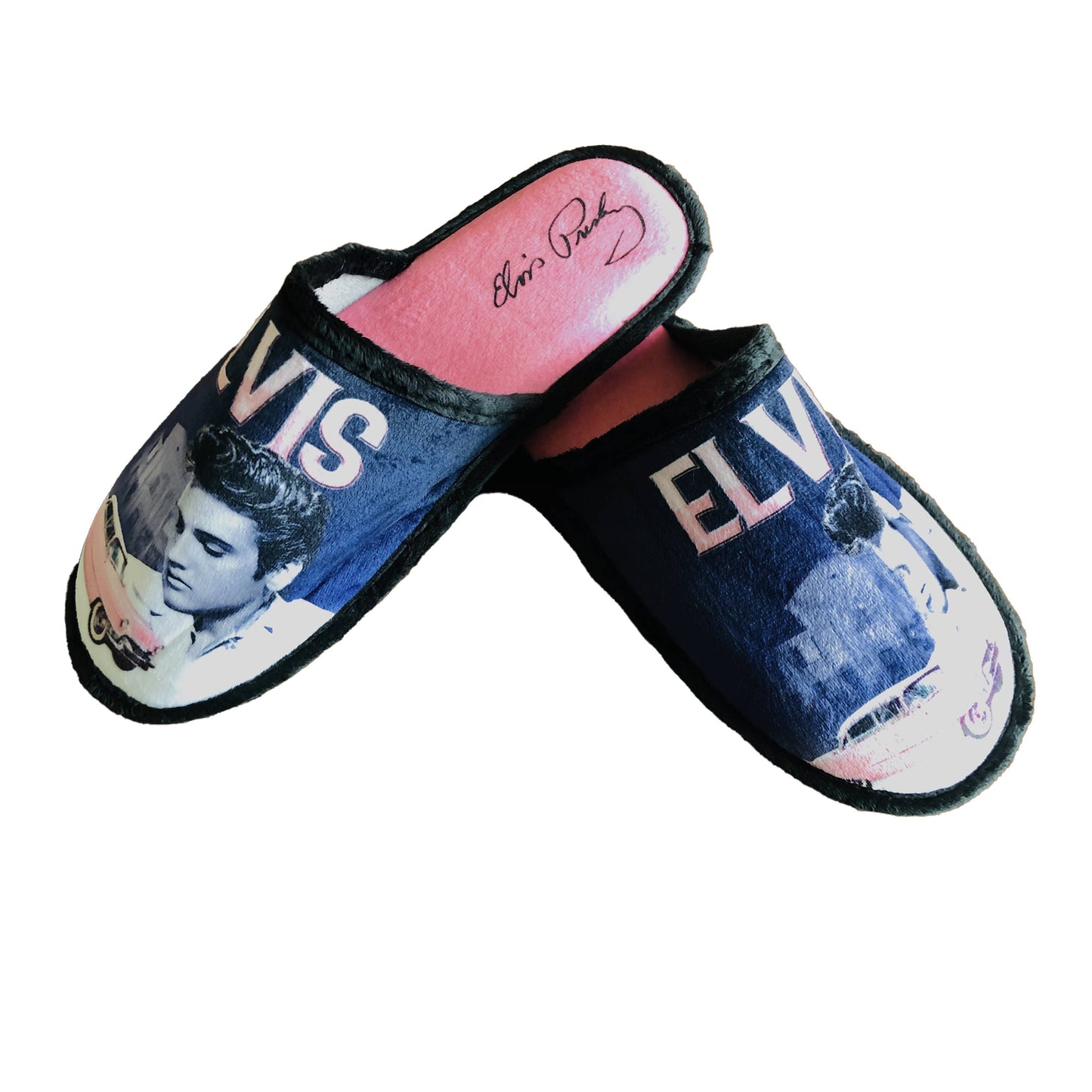 Elvis Slippers - Pink Caddy -E9086