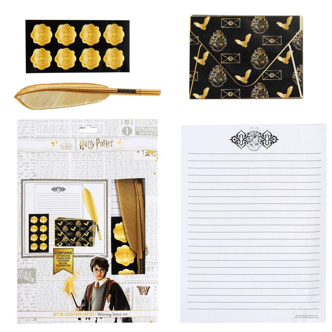 HARRY POTTER PEN STATIONERY SET - 1521