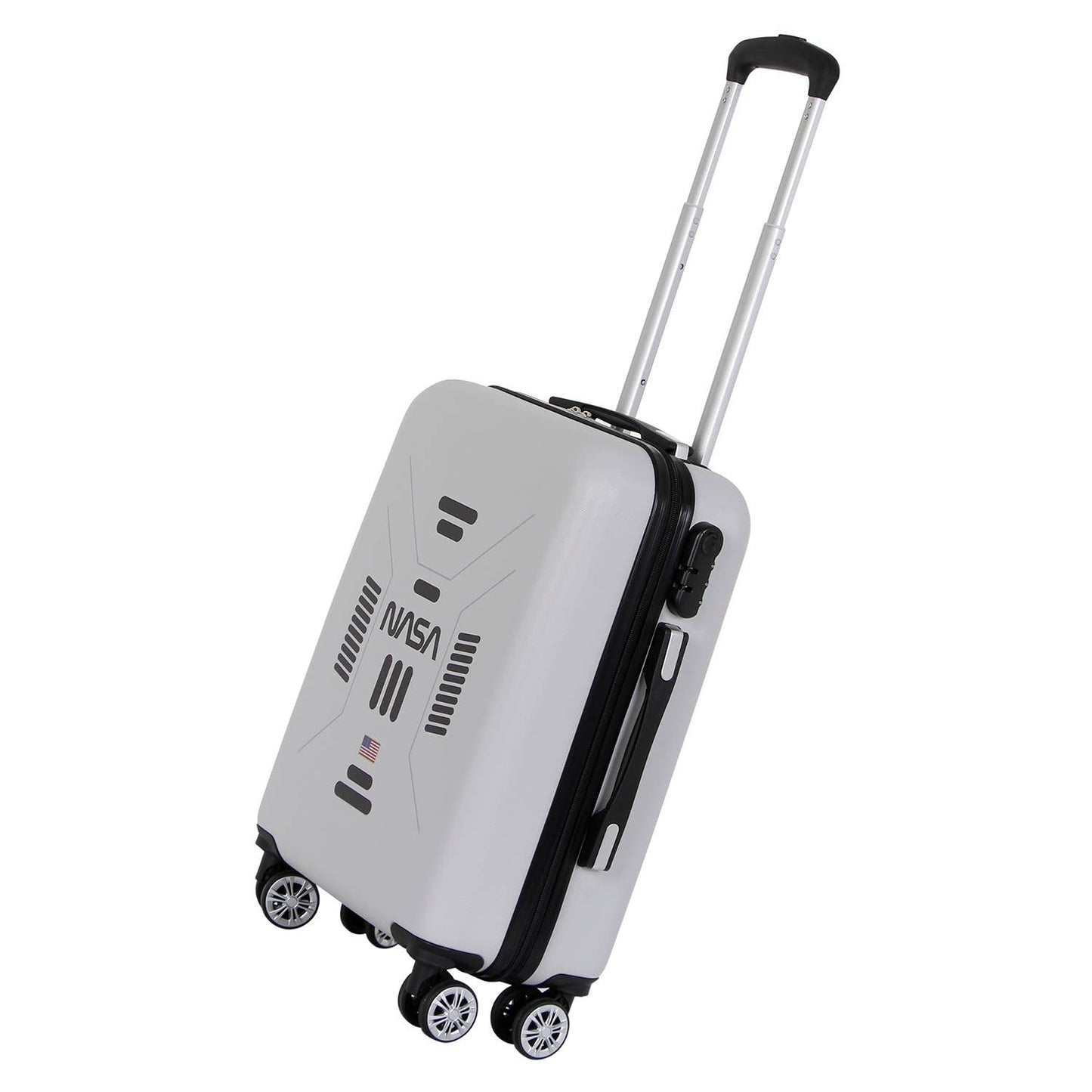 NASA Spaceship-ABS 4-Wheel Cabin Suitcase