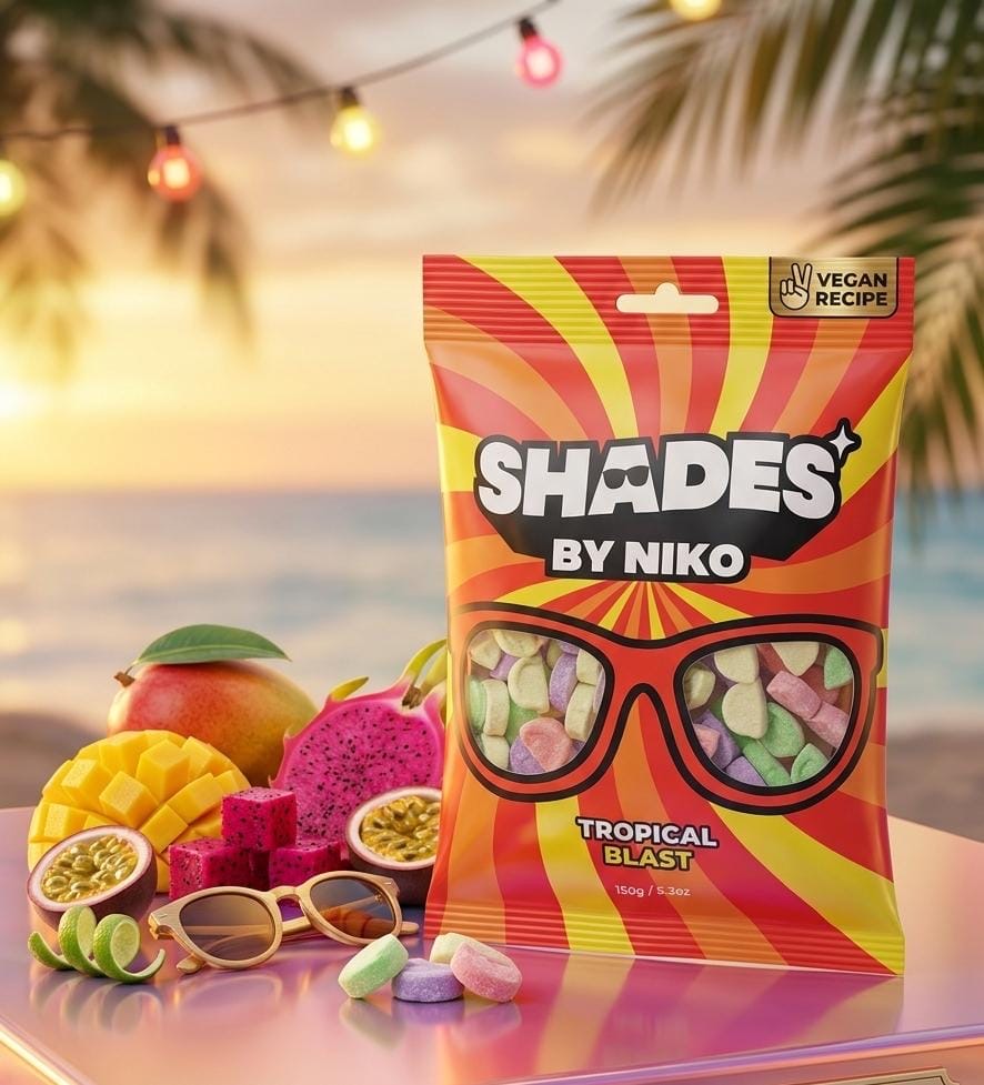 SHADES BY NIKO TROPICAL BLAST
150g / 5.30z