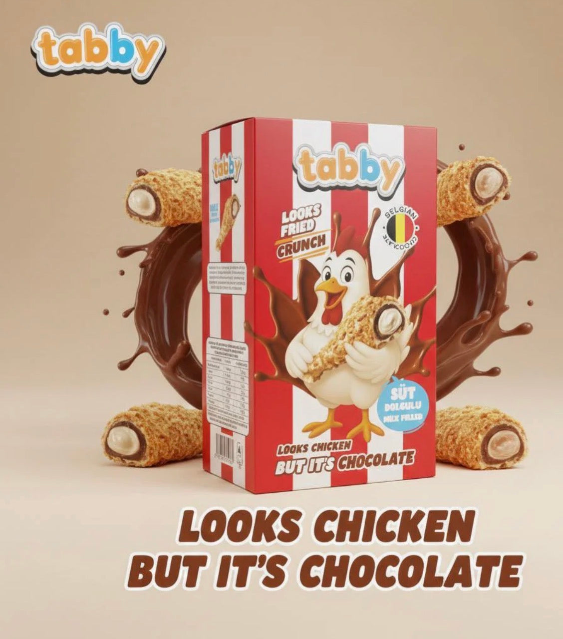 Tabby chocolate Chicken Drumstick (12x50g) Wholesale