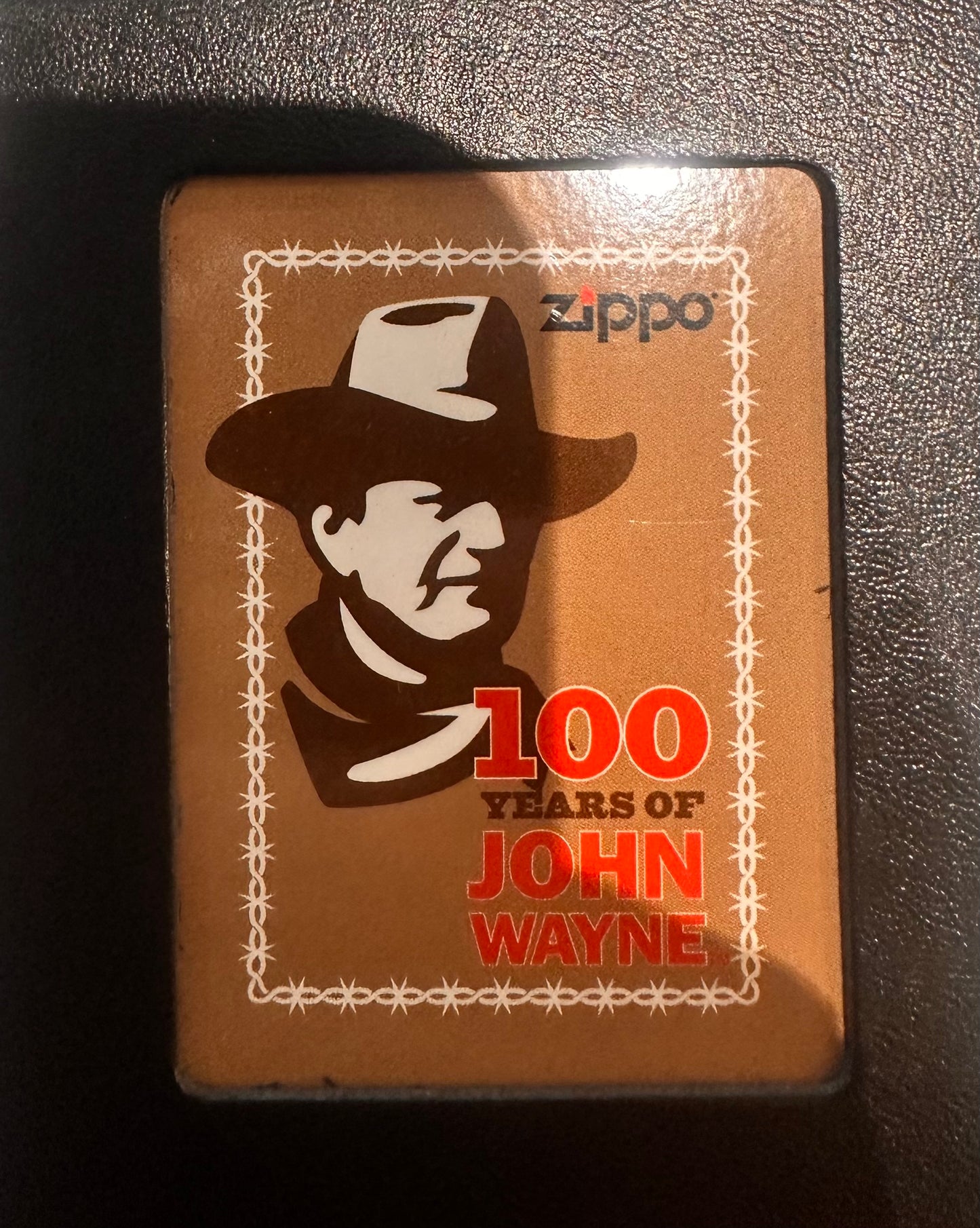 Limited Edition 100 Years of John Wayne 24090 Zippo Lighter 2135 of 5000