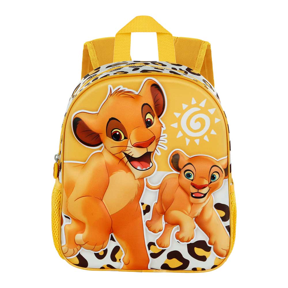 Disney Lion King Africa-Small 3D Backpack, Yellow