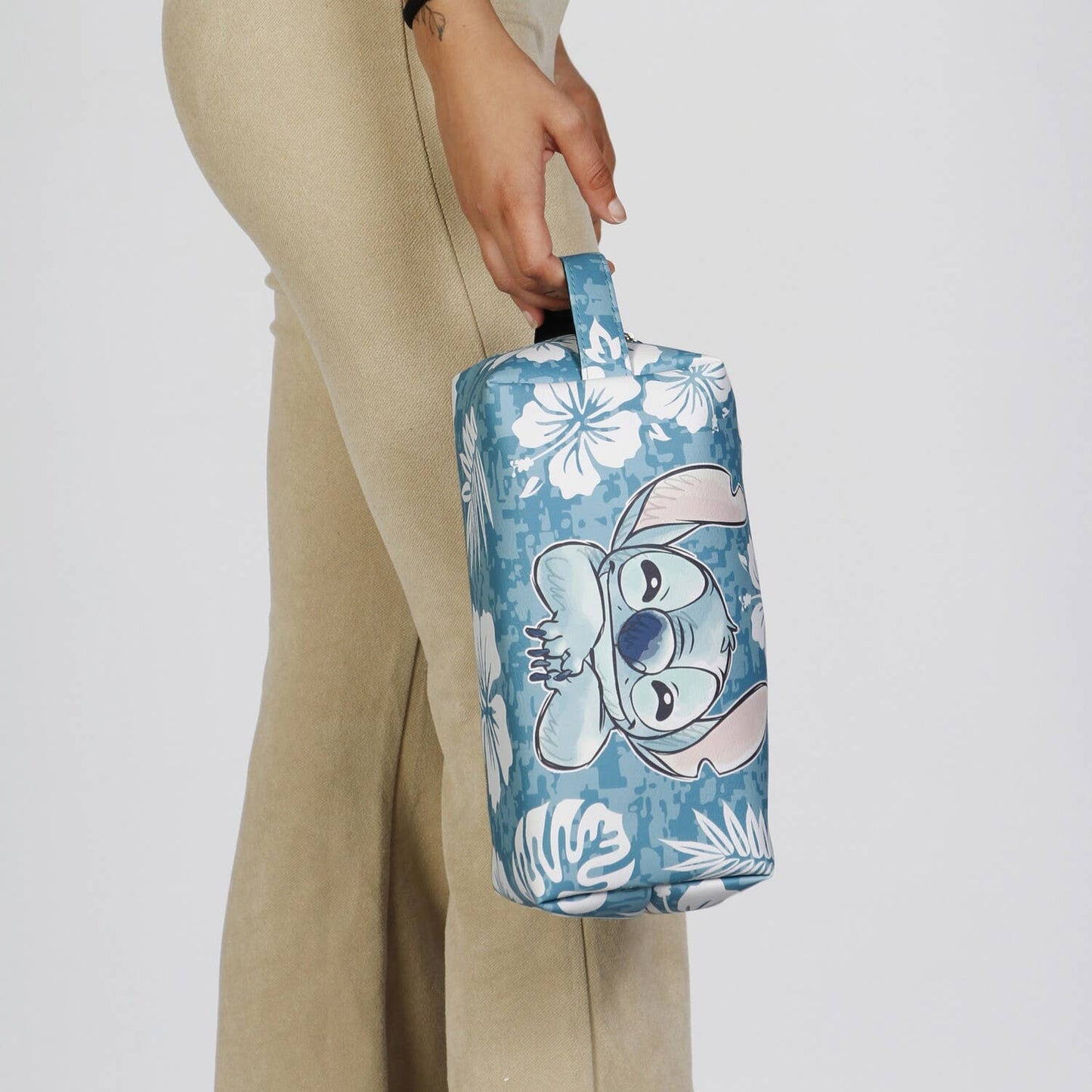 Disney Lilo and Stitch Aloha-PLUS Brick Travel Toiletry Bag