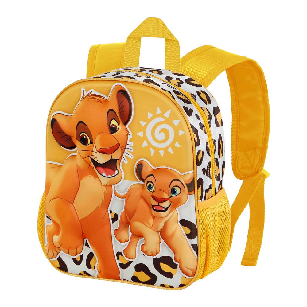 Disney Lion King Africa-Small 3D Backpack, Yellow