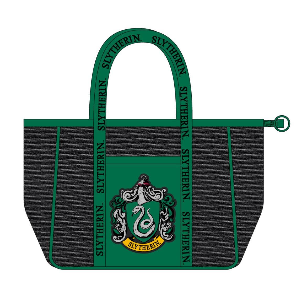 PREMIUM BEACH MESH TOTE BAG HARRY POTTER SLYTHERIN - 5811