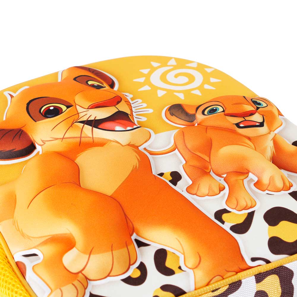 Disney Lion King Africa-Small 3D Backpack, Yellow