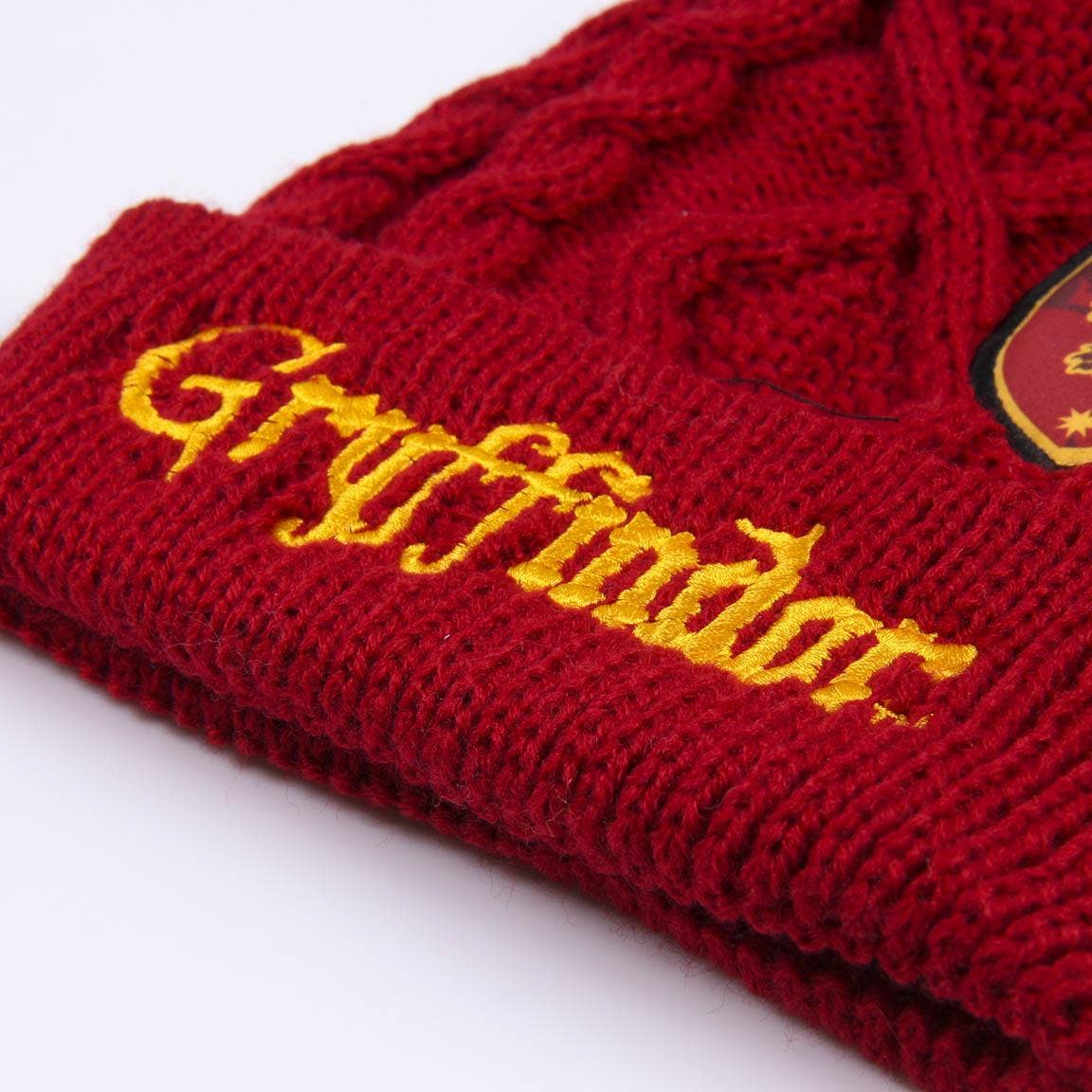 Adult / Teenager HARRY POTTER PATCH KNIT HAT officially Licensed 7975