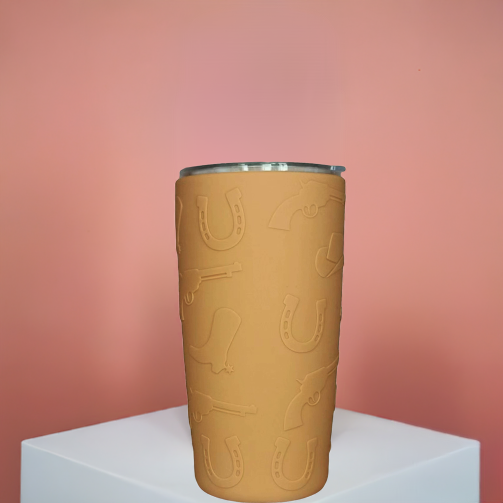 John Wayne Thermos With Silicone Sleeve JW6640