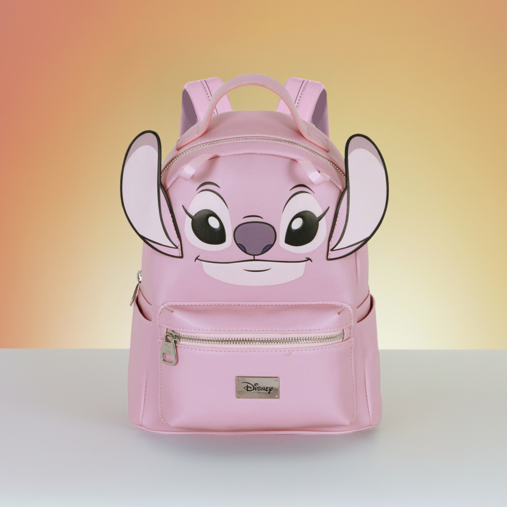 Disney Lilo and Stitch Angel -Heady Backpack, Pink