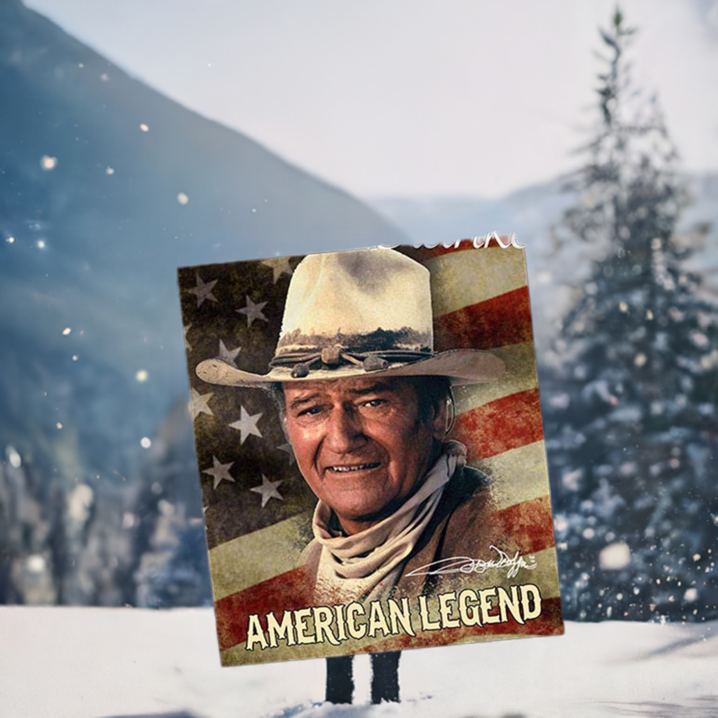 John Wayne Throw Blanket - American Legend JW5274