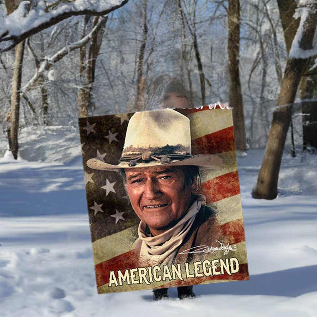 John Wayne Throw Blanket - American Legend JW5274