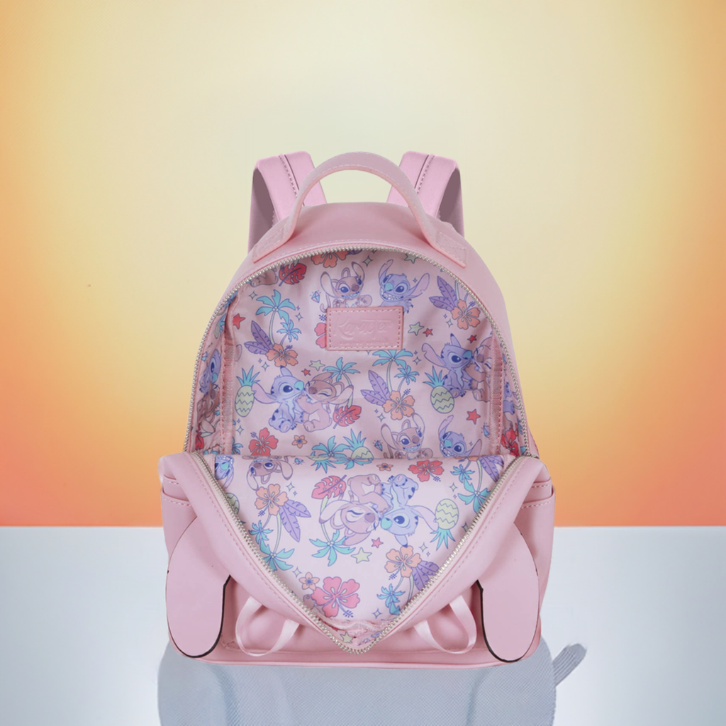 Disney Lilo and Stitch Angel -Heady Backpack, Pink