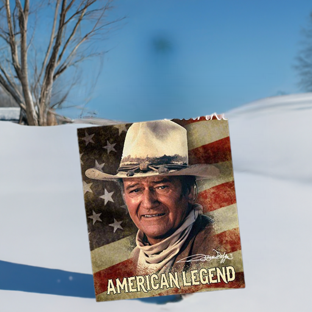 John Wayne Throw Blanket - American Legend JW5274
