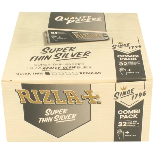Rizla Silver Combi KSS & Tips 24 booklets