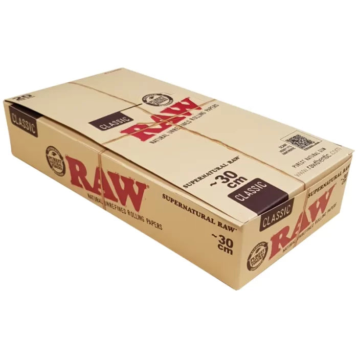 Raw 30cm Large Rolling Paper 12″ (20 Booklets)