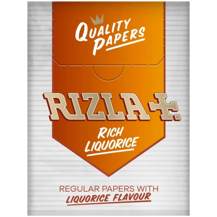 Rizla Liquorice Regular Standard Smoking Papers (100 booklets)