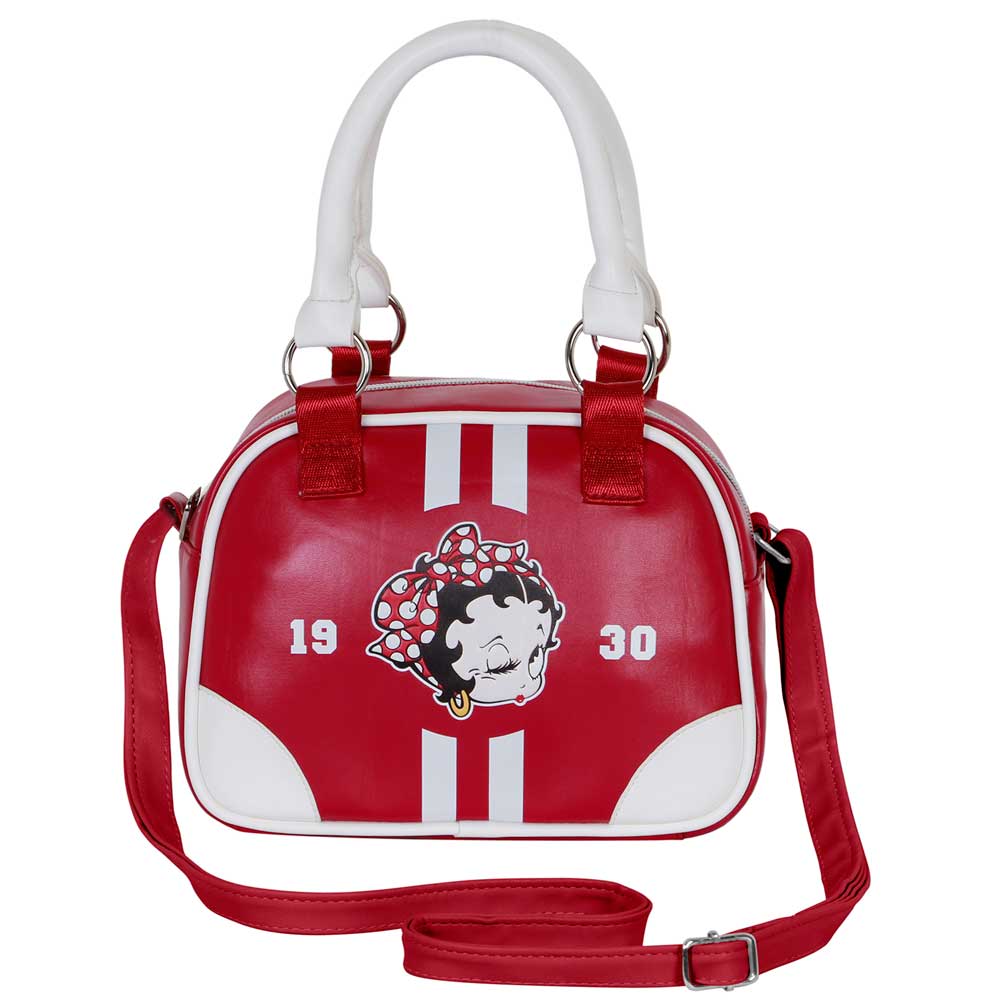 Betty Boop Varsity-Bowling Fashion Handbag