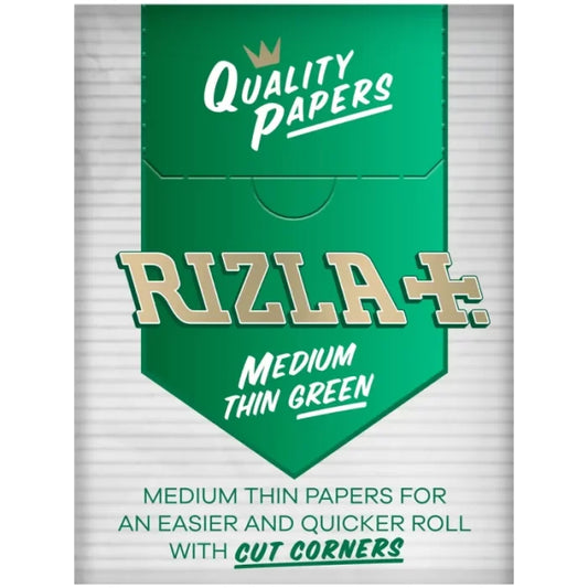 Rizla Green Regular Standard Smoking Papers (100 booklets)