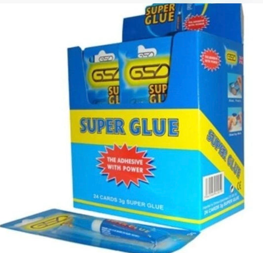 GSD Super Glue 3g x 24 pcs per Display Box