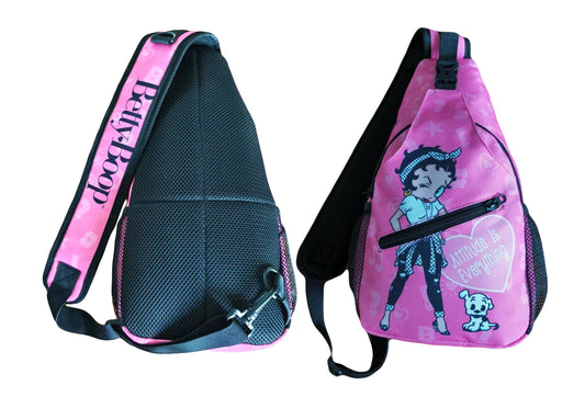 Betty Boop Pink Sling Bag for Girls. New Collection - BB6657