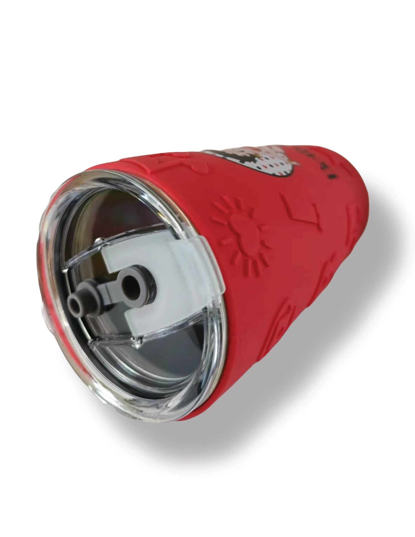 New Betty Boop Thermos With Silicone Sleeve Red - BB6639