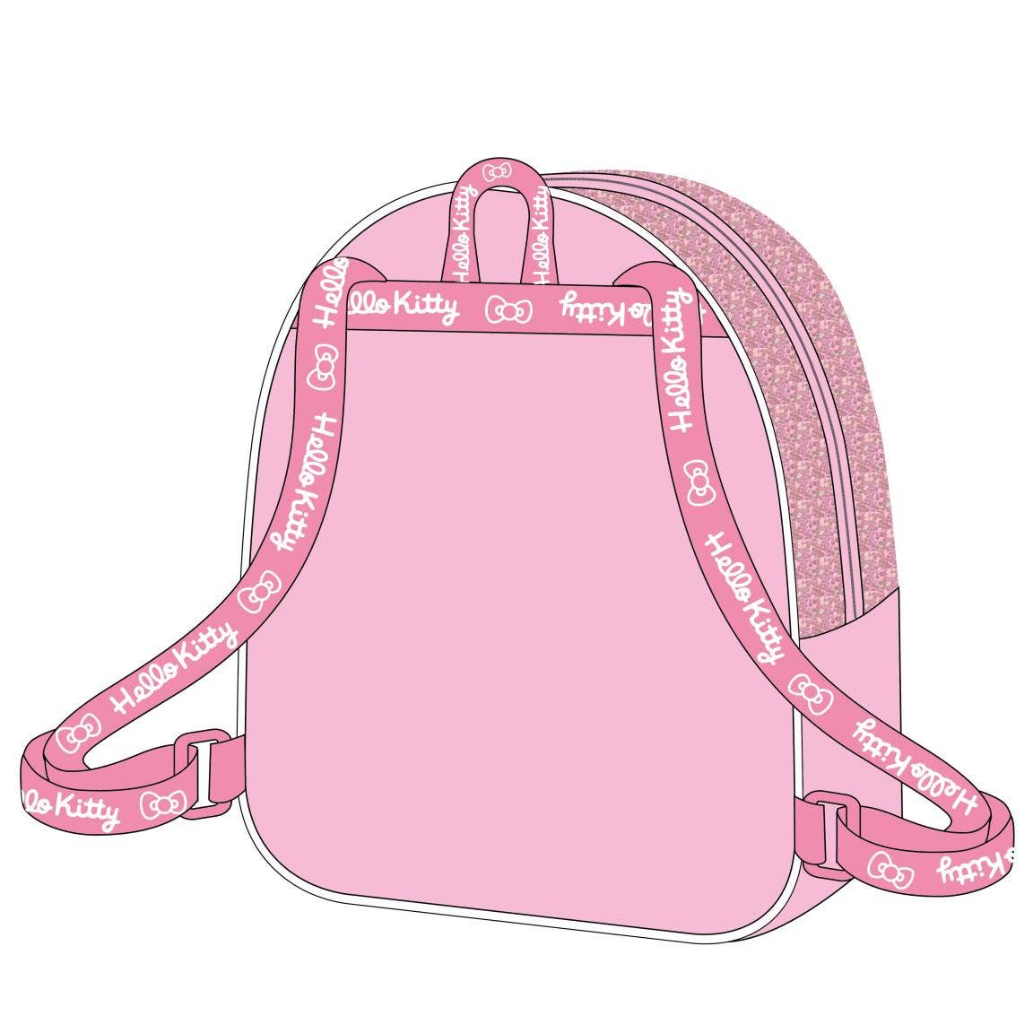 HELLO KITTY CHILDREN'S SCHOOL BACKPACK FOR LEISURE - 2100005763