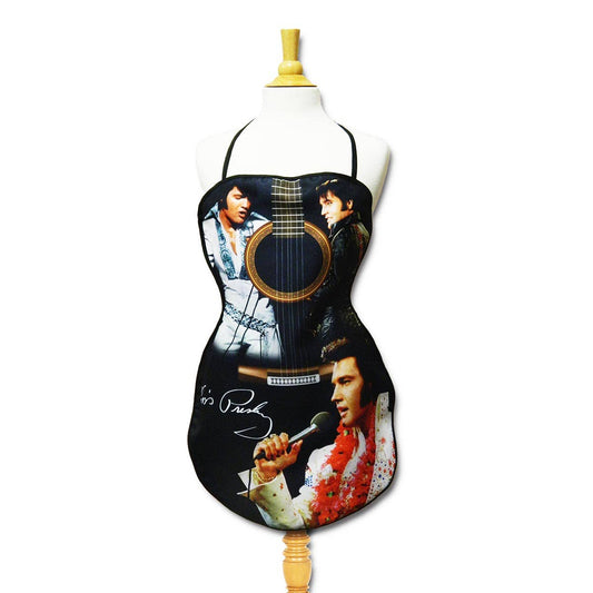 Elvis Kitchen Apron - Guitar Shape E8709