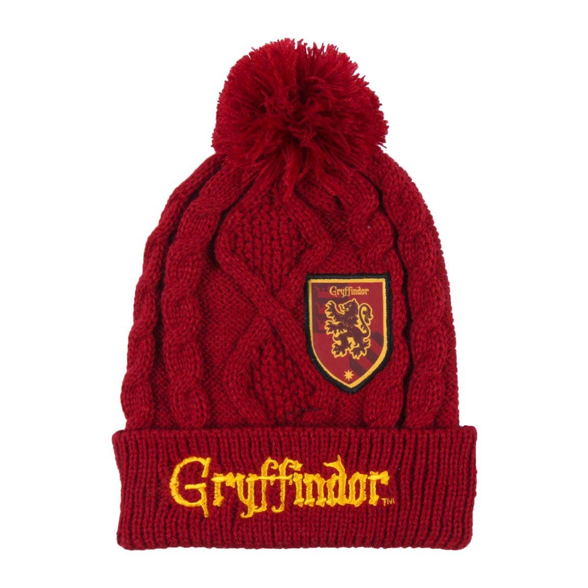 Adult / Teenager HARRY POTTER PATCH KNIT HAT officially Licensed 7975