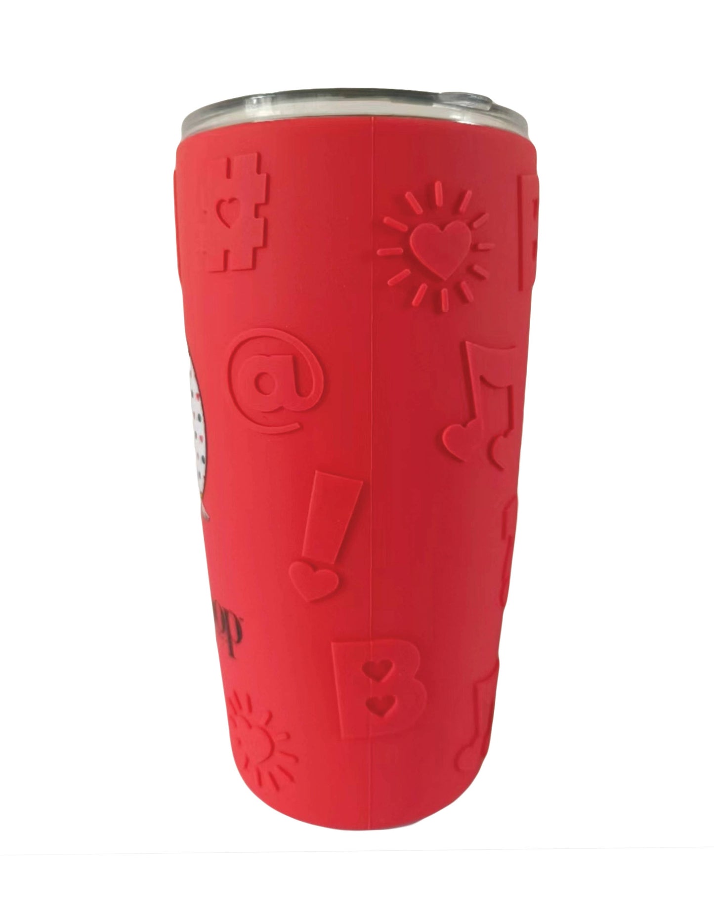 New Betty Boop Thermos With Silicone Sleeve Red - BB6639